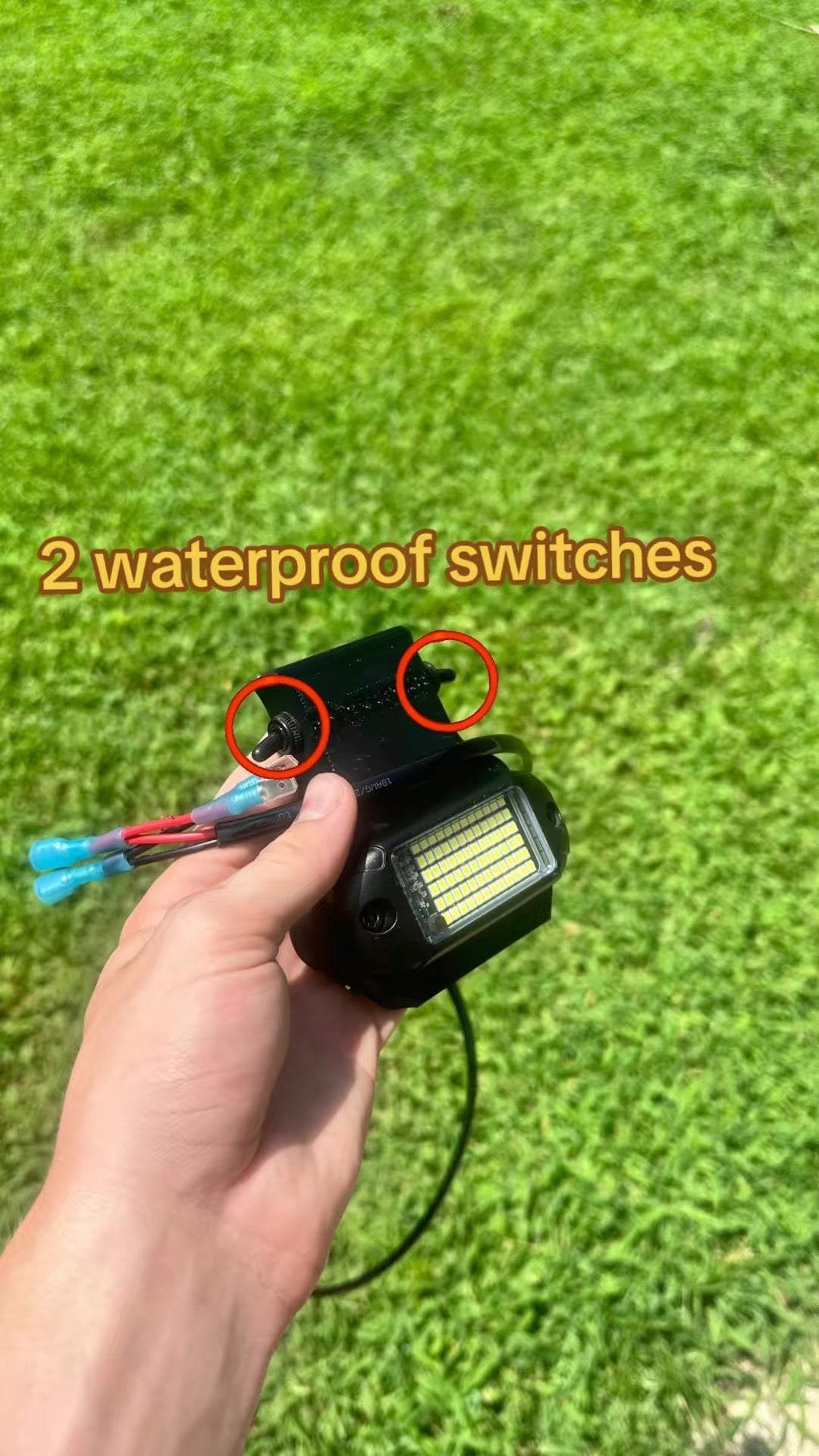 V3 Ultra Dual Rocklight+Tail light (Plug and play)