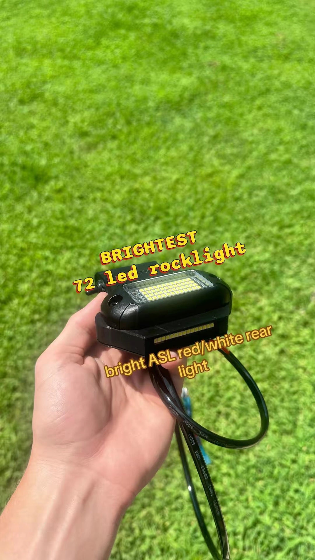 V3 Ultra Dual Rocklight+Tail light (Plug and play)