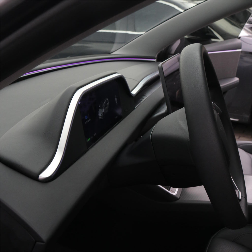 TESERY 8.9'' Dashboard Display with Ambient Lighting for Model 3 Highland / Model Y Juniper