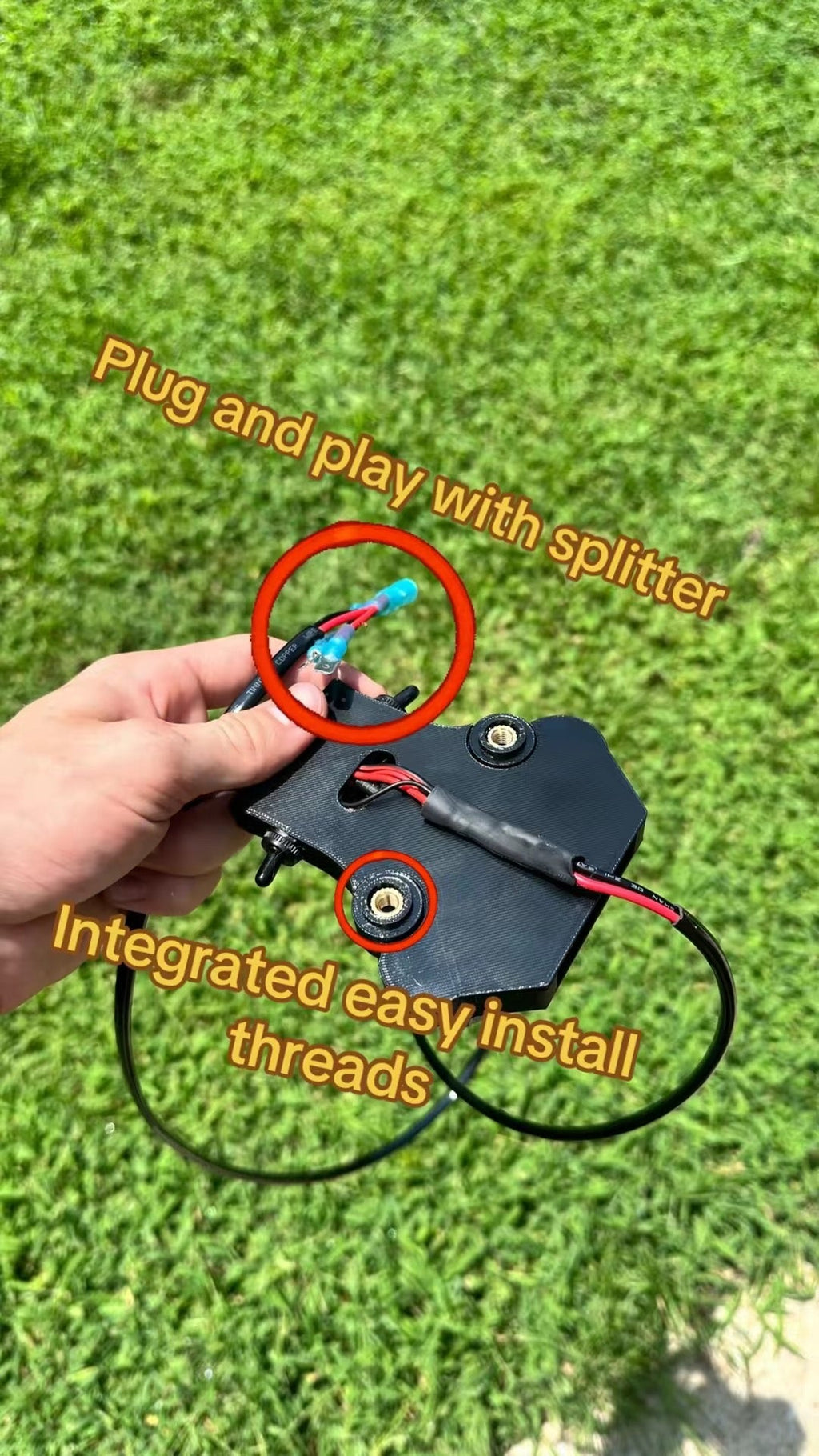 V3 Ultra Dual Rocklight+Tail light (Plug and play)